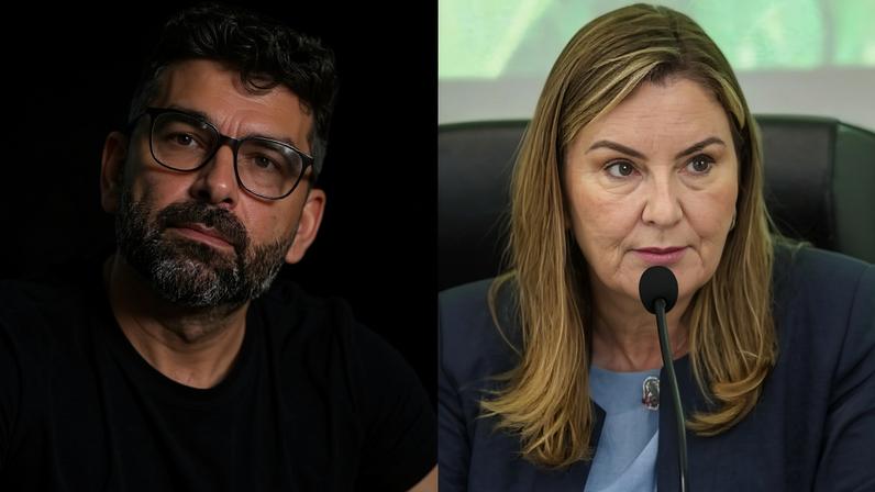 Daniel Santos (Podemos) e Hana Ghassan (MDB) | Reprodução