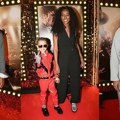Famosos marcam presença na pré-estreia de filme sobre Michael Jackson em SP