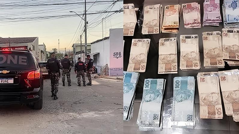 Até o momento da publicação da reportagem, cerca de 11 pessoas foram presas e R$ 17,3 mil em espécie e 149 dólares apreendidos