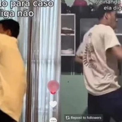 PF intimou TikTok sobre a trend Caso ela diga não para identificar perfis