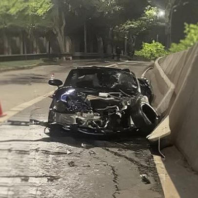 Motorista de Porsche bêbado causa acidente e é preso em SP