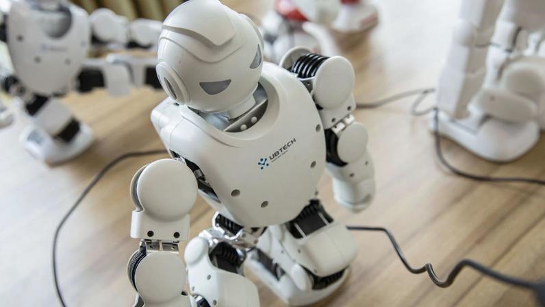 Robô humanóide da UBTech (Foto: Bloomberg)