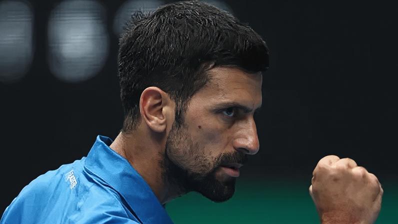 Novak Djokovic na segunda fase do Australian Open