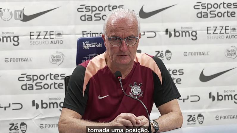 Após o revés no Maracanã diante do Fluminense, o técnico Dorival Júnior assumiu a responsabilidade pela má fase do Timão, mas reforçou que acredita na recuperação da equipe.