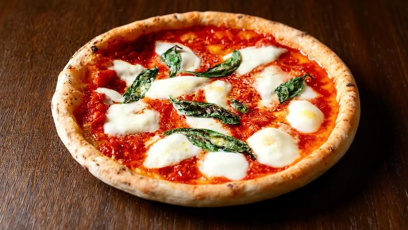 Pizza Margherita com Tomate San Marzano DOP da Leggera. Foto: GUI GALEMBECK