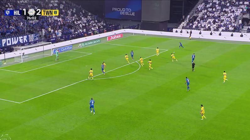 Marcos Leonardo recebe sobra de chute de Malcom e empata pelo Al-Hilal