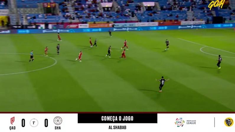 Al Qadisiya - Al Shabab 0 - 0 | COMEÇA O JOGO