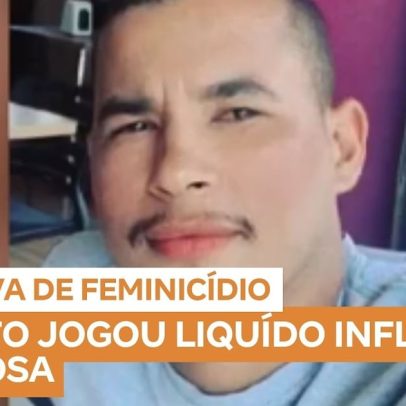 Suspeito lança líquido inflamável na companheira; prisão pode ocorrer