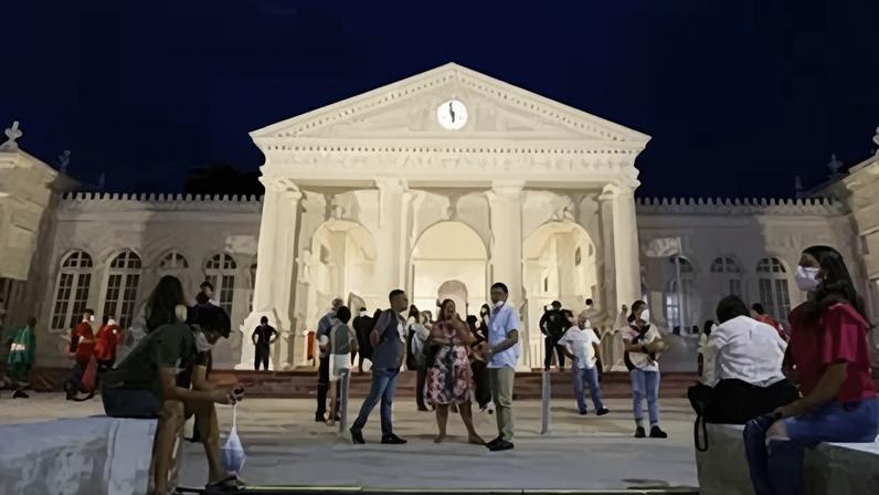 Estação das Artes, em Fortaleza, fica em uma antiga estação ferroviária