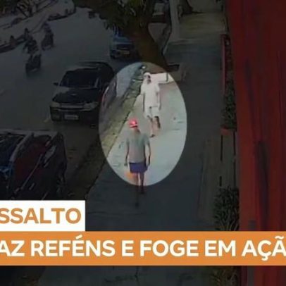 Dupla invade loja, ameaça funcionários e foge com moto roubada