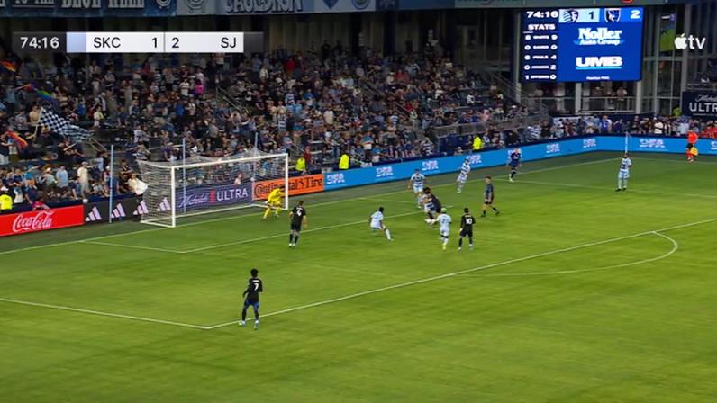 Sporting Kansas City - San Jose Earthquakes 1 - 3 | GOLO - Dave Romney