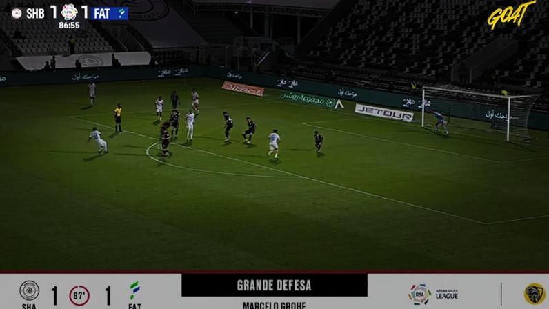Al Shabab - Al Fateh 1 - 1 | DEFESA DO GOLEIRO - Marcelo Grohe