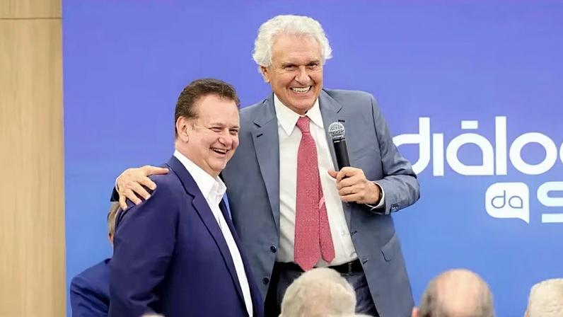 Caiado faz elogio a Kassab e o sugere como uma ótima opção para vice