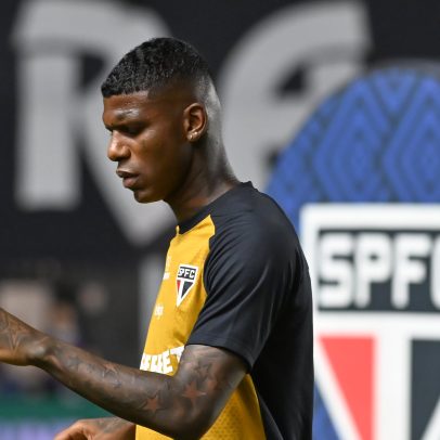 Arboleda não se reapresenta e fica fora do jogo contra o Cruzeiro