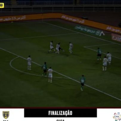 Al Taawoun vence Al Najma por 1 a 0, gol de Guga