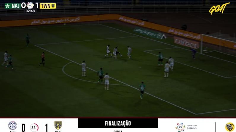 Al Najma - Al Taawoun 0 - 1 | CHUTE - Guga