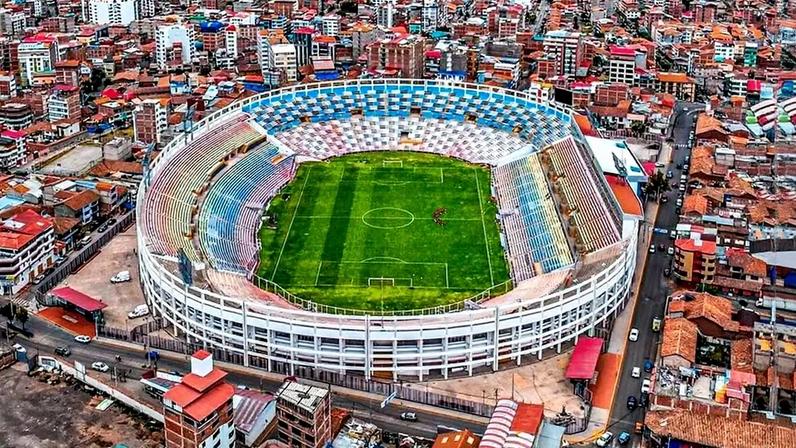 Estádio Inca Garcilaso de La Vega, em Cusco, no Peru, palco da estreia do Flamengo na Libertadores de 2026 (Foto: Reprodução)