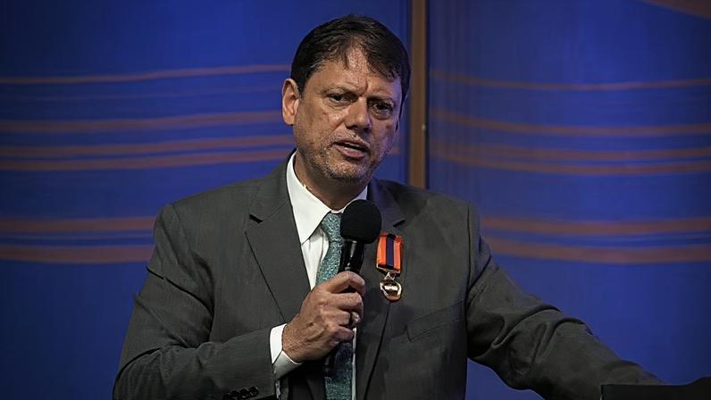 Governador de São Paulo fala em evento da Defesa Civil