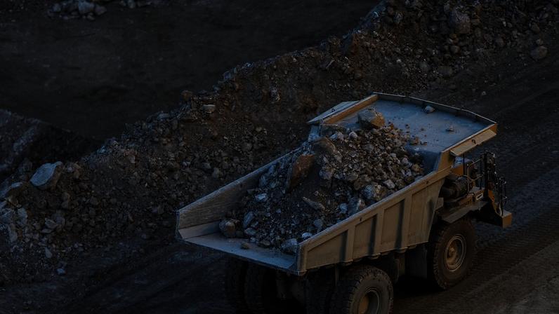 Mina de terras raras na Califórnia: as empresas combinadas continuarão a buscar novos negócios.(Foto: Joe Buglewicz/Bloomberg)