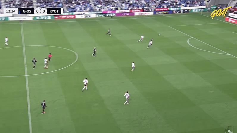 Gamba Osaka vence Kyoto Sanga por 1 a 0 com gol de Deniz Hummet