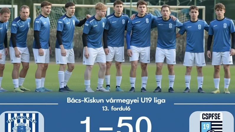 O Csólyospálos (foto) goleou o Kiskunhalas por 50 a 1 pelo campeonato sub-19 do condado de Bács-Kiskun, na Hungria