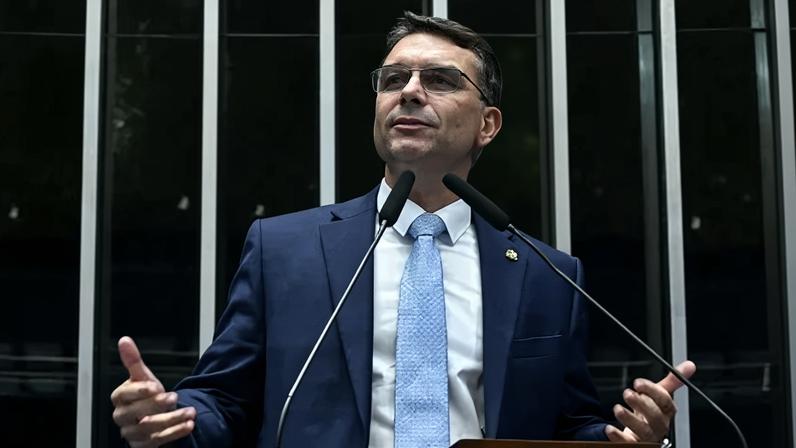 O senador Flávio Bolsonaro (PL-RJ)