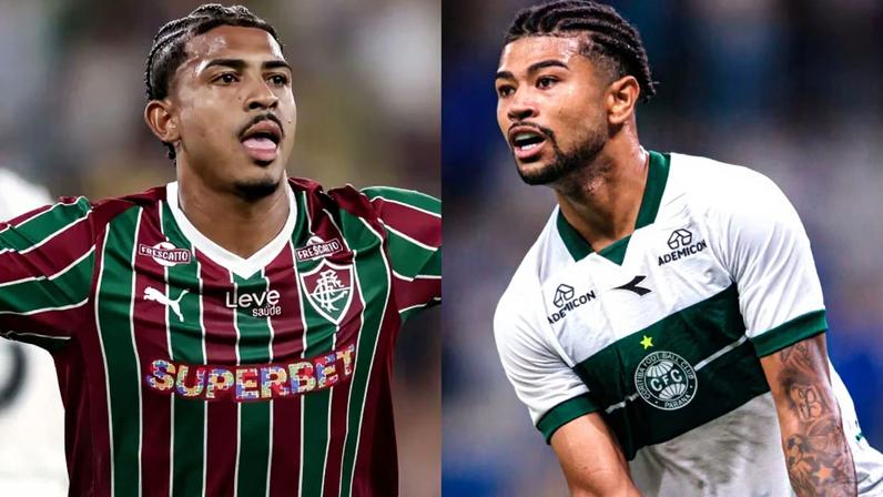 John Kennedy e Lucas Ronier são os destaques de Fluminense e Coritiba, respectivamente