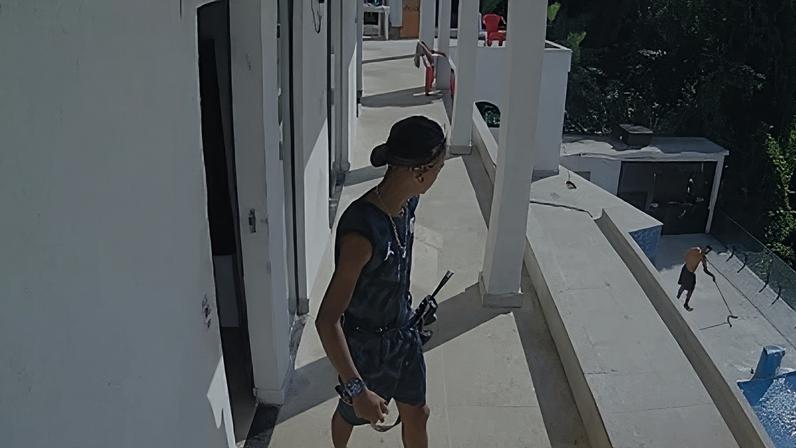 Os criminosos estavam hospedados em uma casa de alto padrão no Vidigal
