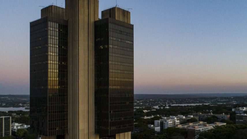 Imagem aérea do Banco Central BC em Brasília Lula concurso focus - Metrópoles