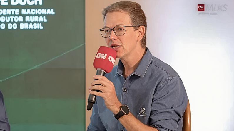 Durante o CNN Talks na Agrishow, Felipe Duch destaca importância do BB na emissão do primeiro nature bond