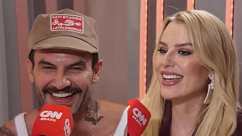 Fernanda Keulla e Wagner Santiago, participantes do BBB13 e BBB18.