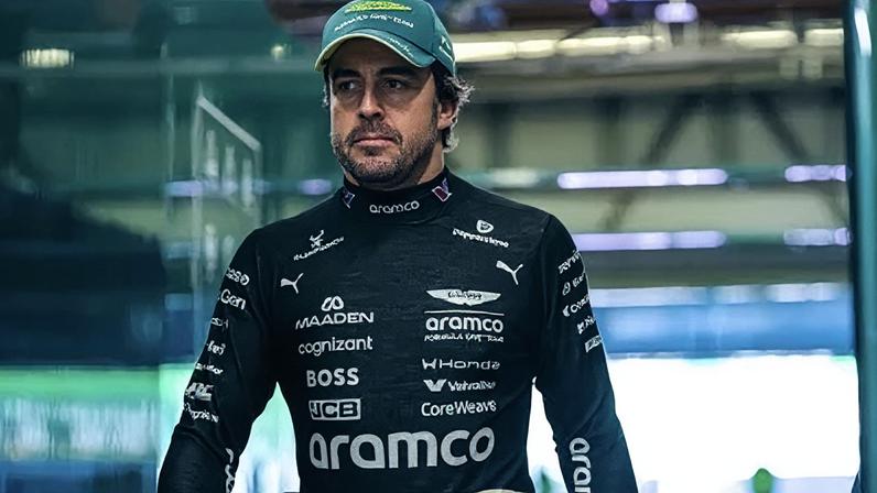 Fernando Alonso, piloto da Aston Martin