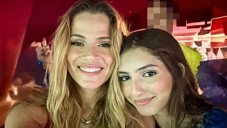 Ingrid Guimarães ao lado da filha Clara Guimarães, de 16 anos
