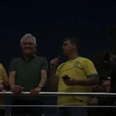 Postura diante do STF expõe distância entre Caiado e Flávio Bolsonaro