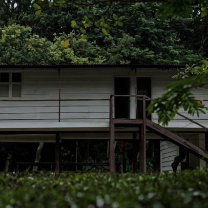 Catetinho, marco zero de Brasília, conhecido como Palácio de Tábuas