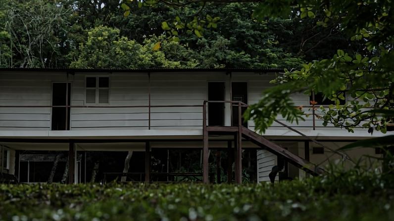 Fotografia da parte externa do Catetinho, museu localizado em Brasília- Metrópoles