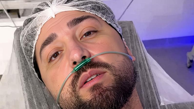 Influenciador passou por mais um procedimento estético