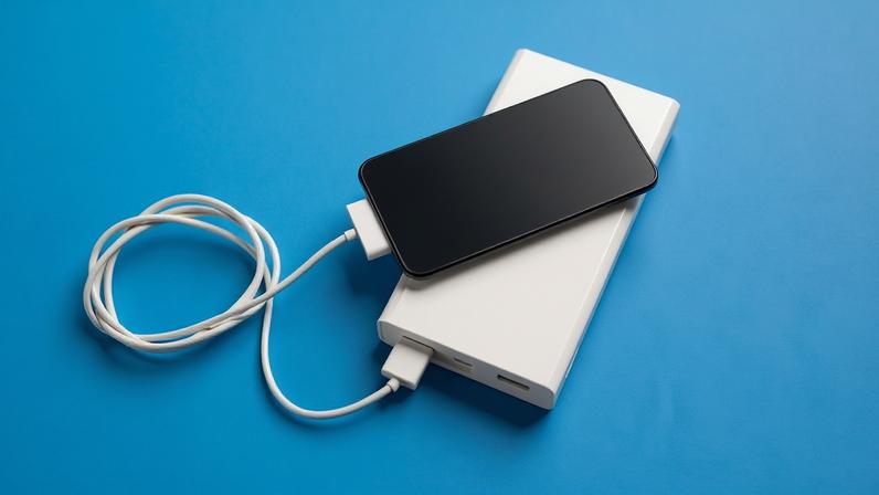 Power bank, ou carregador portátil, é uma bateria externa portátil para recarregar dispositivos eletrônicos | Freepick