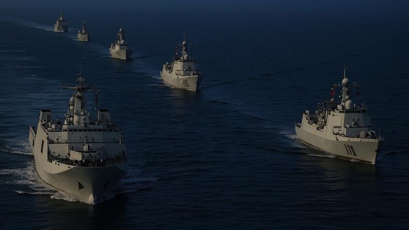 Navios de guerra da China | Reprodução/Flickr