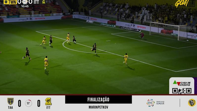 Al Taawoun - Al Ittihad 0 - 0 | CHUTE - Marinpetkov