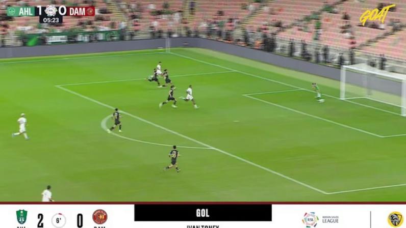 Al Ahli SC vence Damac por 2-0 com gol de Ivan Toney