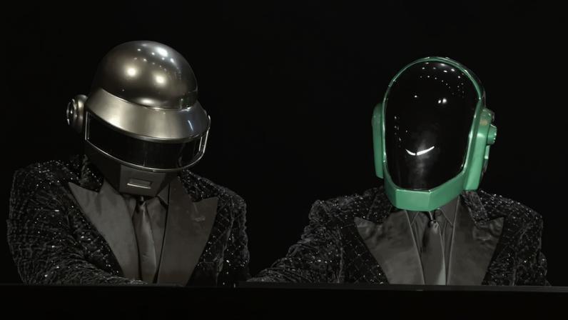 Daft Punk in Milan in 2019.