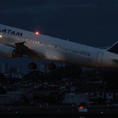 Avião com falha técnica volta a Guarulhos após voar em círculos