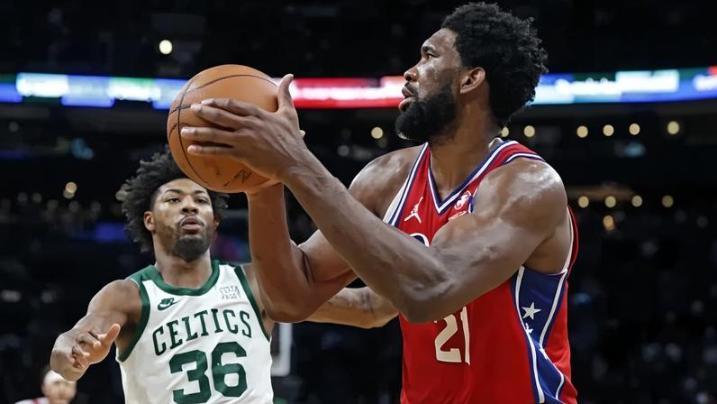 Celtics x 76ers pela NBA