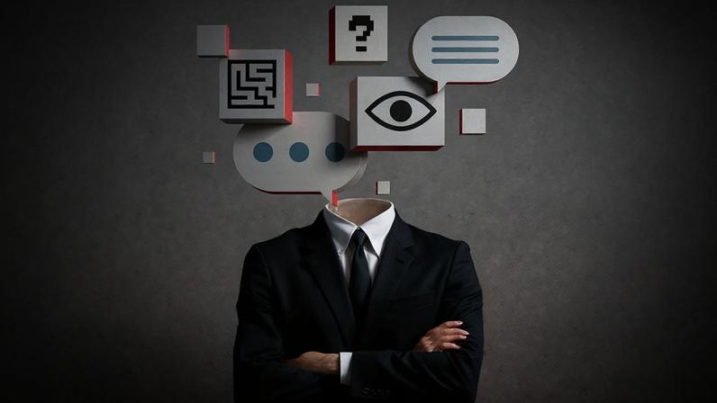 Ilustração sobre inteligência artificial no trabalho