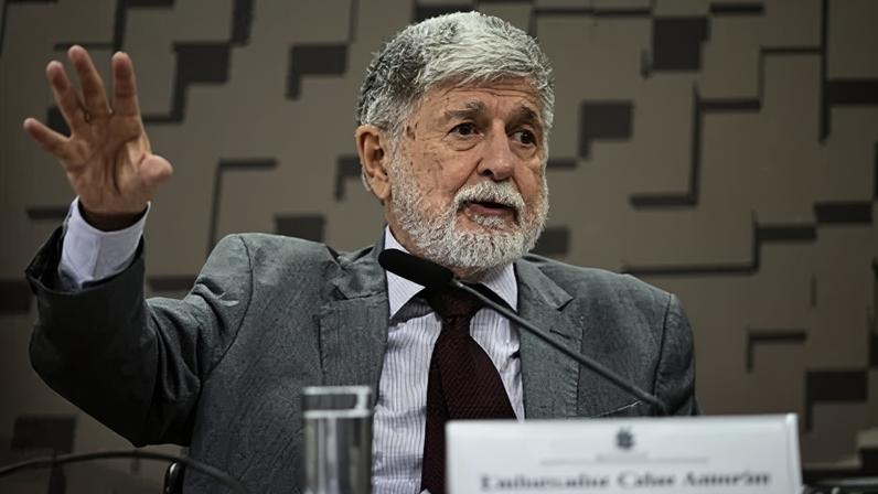 O assessor especial da Presidência da República, Celso Amorim