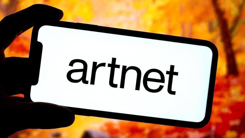 Artnet's logo.
