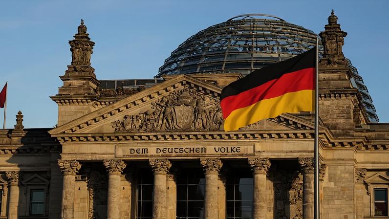 The Reichstag.