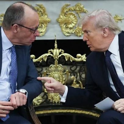 Trump rebate críticas de Merz e diz que chanceler deve consertar país quebrado