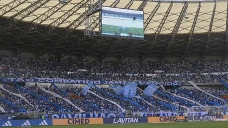 Torcida do Cruzeiro no Mineirão